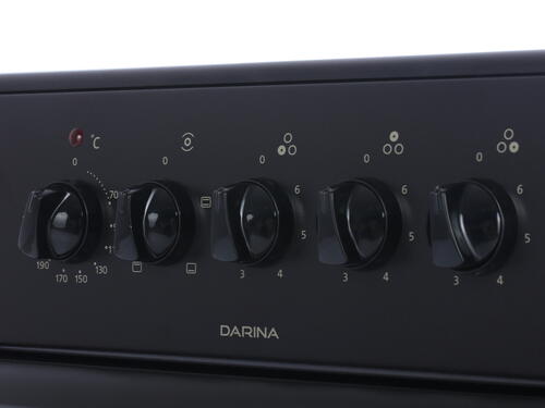 Купить Электрическая плита DARINA 33 606 At черный  1227558. Характеристики, отзывы и цены в Донецке