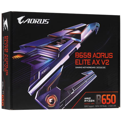 Купить Материнская плата GIGABYTE B650 AORUS ELITE AX V2  5438138. Характеристики, отзывы и цены в Донецке