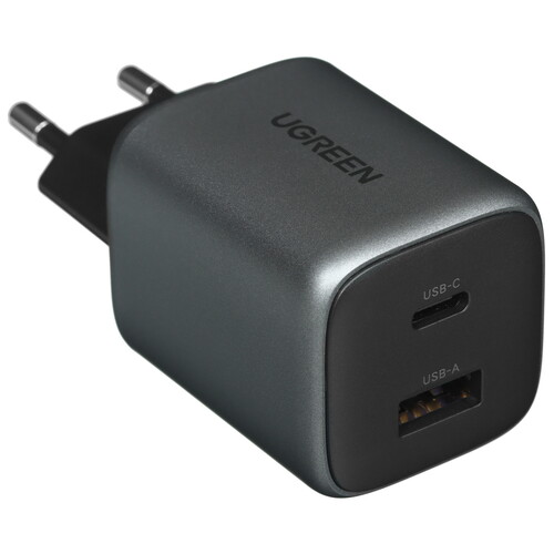 Купить Сетевое зарядное устройство Ugreen CD350 серый  9146528. Характеристики, отзывы и цены в Донецке