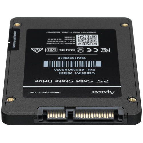 Купить 256 ГБ 2.5" SATA накопитель Apacer AS350 PANTHER [AP256GAS350-1]  5457055. Характеристики, отзывы и цены в Донецке
