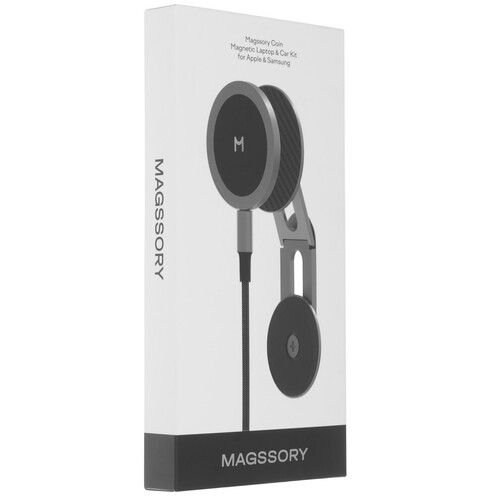 Купить Беспроводное зарядное устройство Magssory Coin серый  9214858. Характеристики, отзывы и цены в Донецке