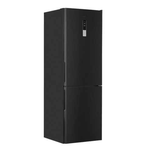 Купить Холодильник с морозильником   MAUNFELD MFF185NFSB10 Inverter черный  9246485. Характеристики, отзывы и цены в Донецке