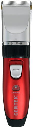 Купить Машинка для стрижки Centek CT-2118 красный/серебристый, черный  1104436. Характеристики, отзывы и цены в Донецке