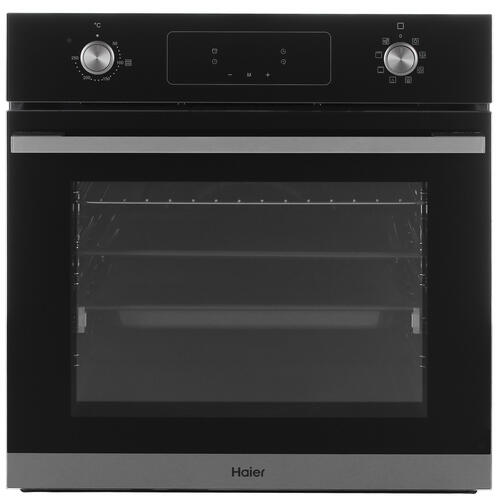Купить Электрический духовой шкаф Haier HOD-P08TGBX черный  5066433. Характеристики, отзывы и цены в Донецке
