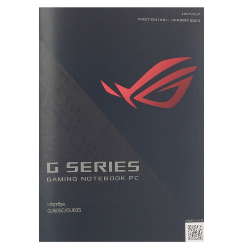 Купить 16" Ноутбук ASUS ROG Zephyrus GU605CX-QR125W белый  5618540. Характеристики, отзывы и цены в Донецке
