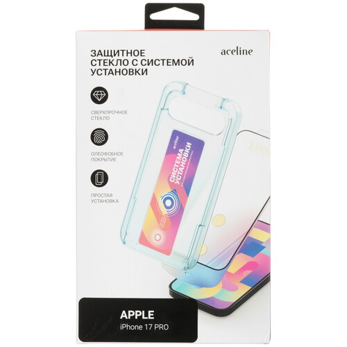 Купить Защитное стекло Aceline для экрана Apple iPhone 17 Pro  5630159. Характеристики, отзывы и цены в Донецке
