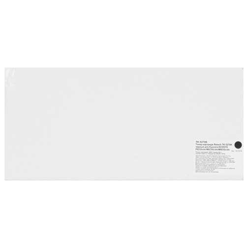 Купить Картридж лазерный Retech TK-5270K черный, с чипом  9985652. Характеристики, отзывы и цены в Донецке