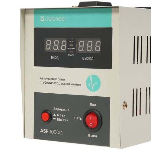 Купить Стабилизатор напряжения Defender ASF 1000D  4825137. Характеристики, отзывы и цены в Донецке