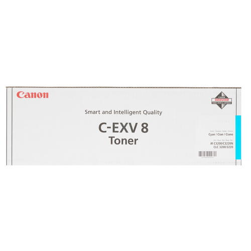 Купить Картридж лазерный Canon C-EXV8C голубой  7937301. Характеристики, отзывы и цены в Донецке