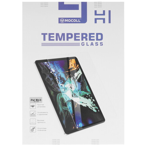 Купить Защитное стекло MOCOLL для Apple iPad mini (6th Gen)  5470309. Характеристики, отзывы и цены в Донецке