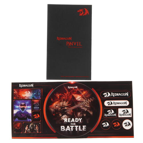 Купить Колонки Redragon Anvil черный  5358711. Характеристики, отзывы и цены в Донецке