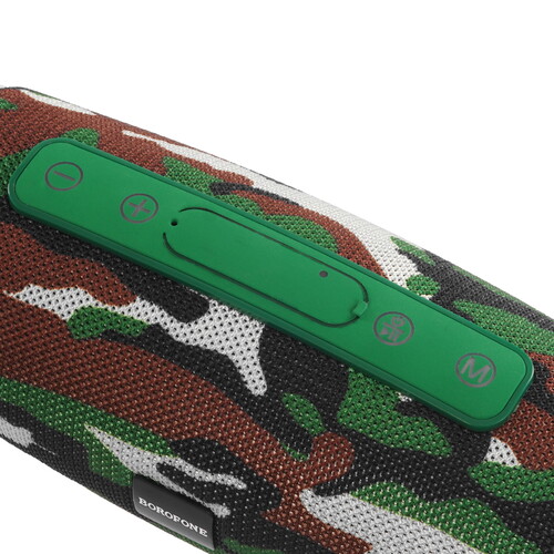 Купить Портативная колонка Borofone BR3 Rich, камуфляжный  9244532. Характеристики, отзывы и цены в Донецке