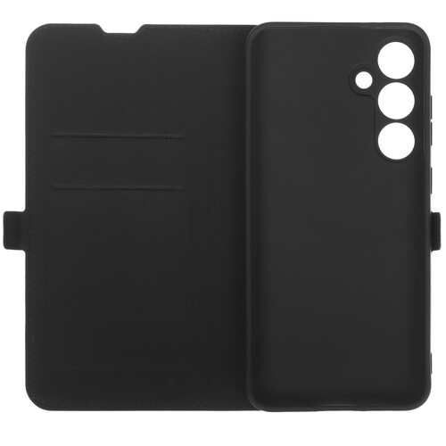 Купить Чехол-книжка  BoraSCO Book Case для Samsung Galaxy S24 FE черный  5493044. Характеристики, отзывы и цены в Донецке