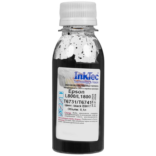 Купить Чернила  InkTec E0017 черный  5602069. Характеристики, отзывы и цены в Донецке