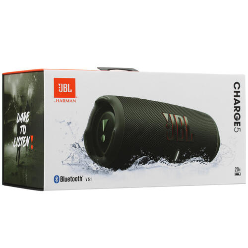 Купить Портативная колонка JBL Charge 5, зеленый  5054600. Характеристики, отзывы и цены в Донецке