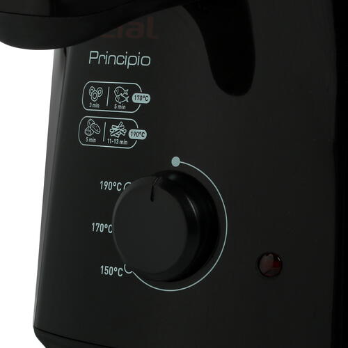Купить Фритюрница Tefal Principio FF230831 черный  5011499. Характеристики, отзывы и цены в Донецке