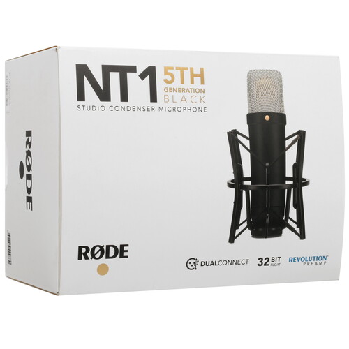 Купить Микрофон RODE NT1 5th Generation черный  5435872. Характеристики, отзывы и цены в Донецке