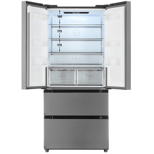 Купить Холодильник многодверный   DEXP MFr4-53AMA серебристый  9237755. Характеристики, отзывы и цены в Донецке