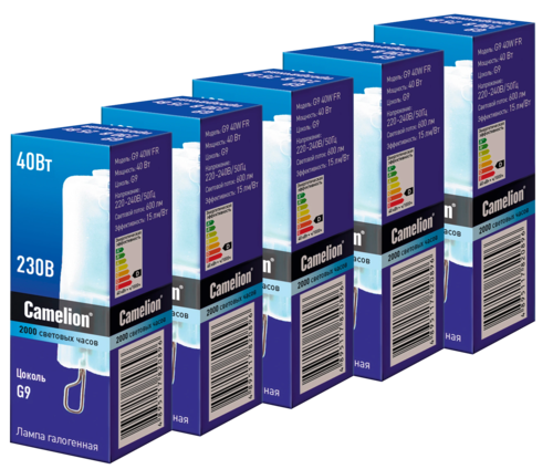 Купить Галогеновая лампа Camelion G9/40W/220V  5637942. Характеристики, отзывы и цены в Донецке