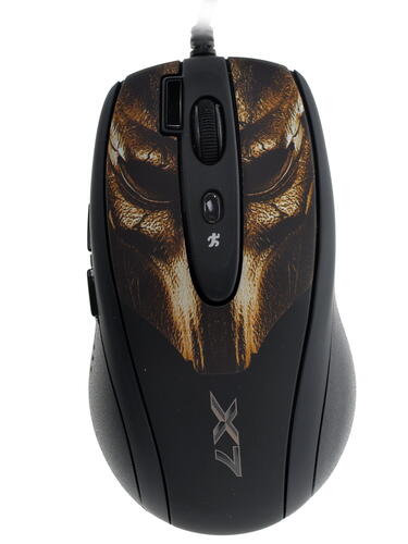 Купить Мышь проводная A4Tech XL-750BH  черный  0121073. Характеристики, отзывы и цены в Донецке