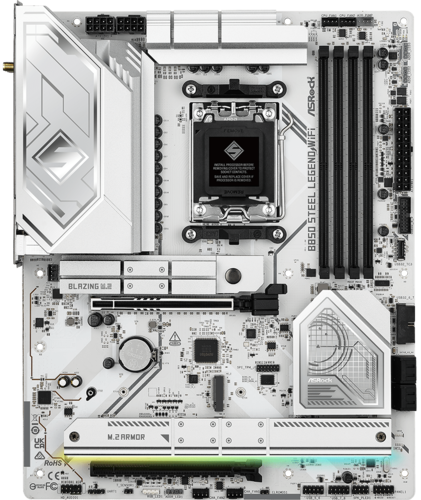 Купить Материнская плата ASRock B850 Steel Legend WiFi  5622714. Характеристики, отзывы и цены в Донецке