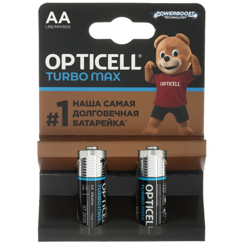 Купить Батарейка Opticell Turbo Max AA (LR6/ER14505/FR6/R6P)  5642108. Характеристики, отзывы и цены в Донецке