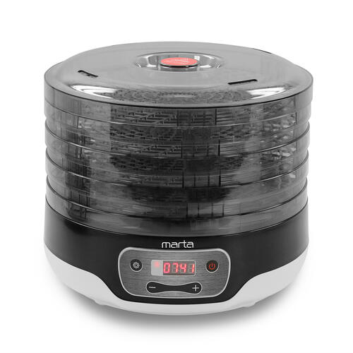 Купить Сушилка для овощей и фруктов MARTA MFD-5042PS черный  9913331. Характеристики, отзывы и цены в Донецке