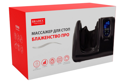Купить Массажер компрессионный Bradex KZ 0475 черный  8145610. Характеристики, отзывы и цены в Донецке