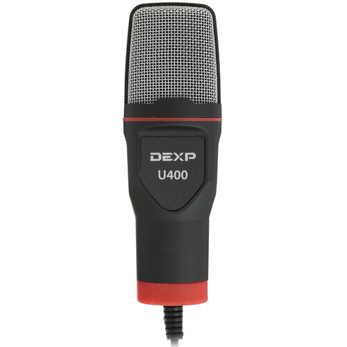 Купить Микрофон DEXP U400 черный  1203144. Характеристики, отзывы и цены в Донецке