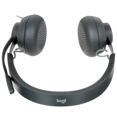 Купить Проводные наушники Logitech Headset Zone Wired Teams черный 2020  5487715. Характеристики, отзывы и цены в Донецке