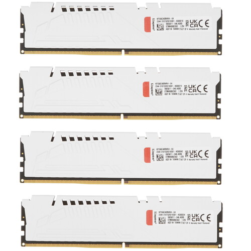 Купить Оперативная память Kingston FURY Beast White [KF556C40BWK4-64] 64 ГБ  5436432. Характеристики, отзывы и цены в Донецке