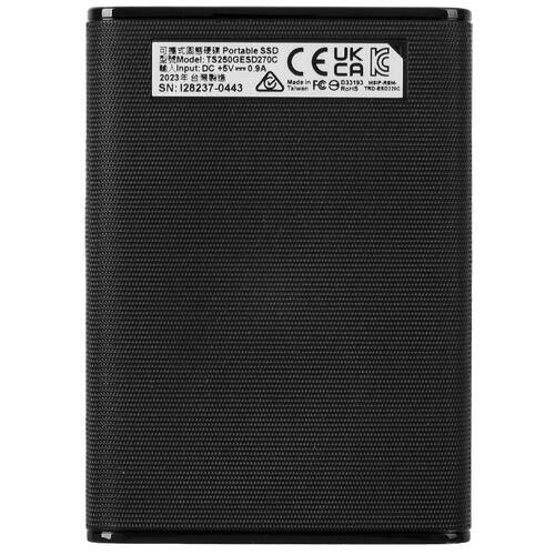 Купить 256 ГБ Внешний SSD Transcend ESD270C [TS250GESD270C]  5360888. Характеристики, отзывы и цены в Донецке