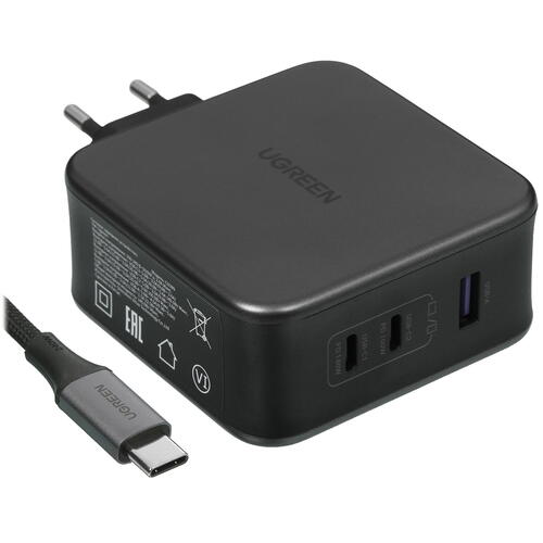 Купить Сетевое зарядное устройство Ugreen CD289 черный  5078516. Характеристики, отзывы и цены в Донецке