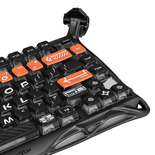 Купить Клавиатура проводная + беспроводная Gravastar Mercury K1 Pro  9296765. Характеристики, отзывы и цены в Донецке