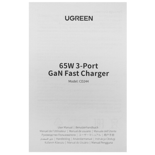Купить Сетевое зарядное устройство Ugreen Nexode Genshin Impact черный  9251026. Характеристики, отзывы и цены в Донецке