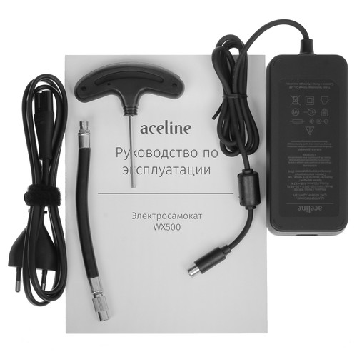 Купить Электросамокат Aceline WX500 черный  5447142. Характеристики, отзывы и цены в Донецке