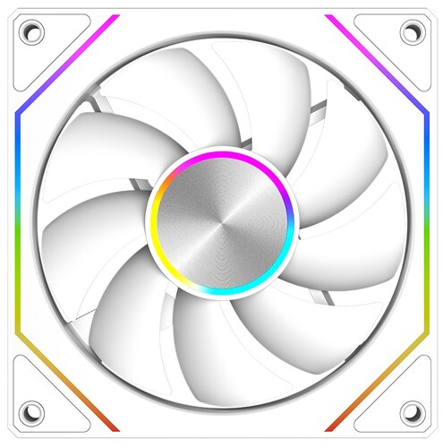 Купить Вентилятор PCCooler FG120 ARGB [F1G120-WHAC112-GL] белый  5620904. Характеристики, отзывы и цены в Донецке