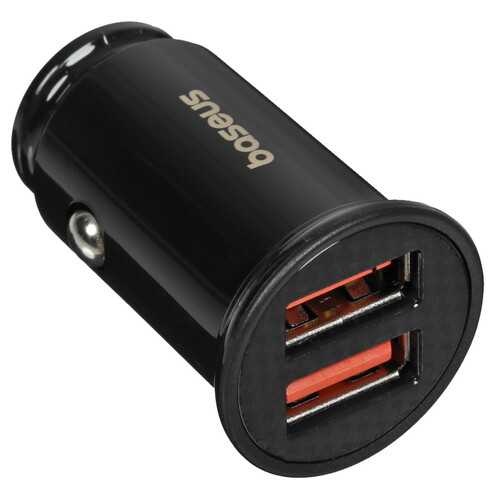 Купить Автомобильное ЗУ Baseus Dual QC черный  5474694. Характеристики, отзывы и цены в Донецке