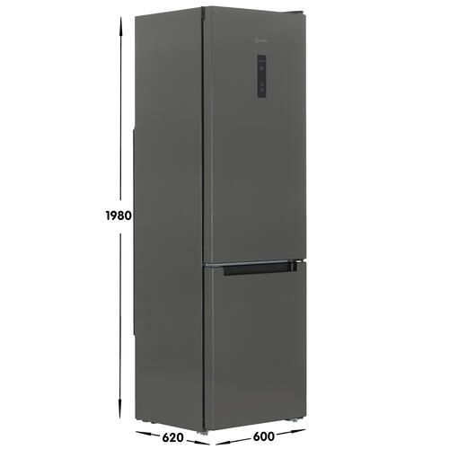 Купить Холодильник с морозильником   Indesit ITS 5200 NG серый  9086582. Характеристики, отзывы и цены в Донецке