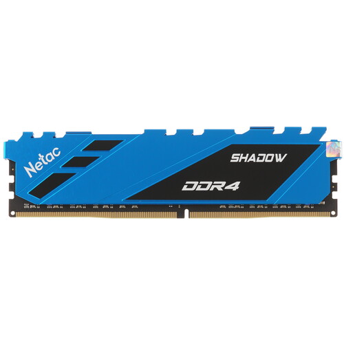 Купить Оперативная память Netac Shadow [NTSDD4P26SP-08B] 8 ГБ  9906916. Характеристики, отзывы и цены в Донецке