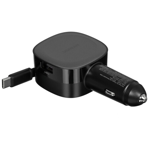 Купить Автомобильное ЗУ Ugreen EC601 серый  9263548. Характеристики, отзывы и цены в Донецке