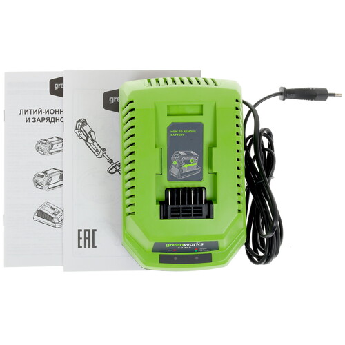 Купить Триммер аккумуляторный GreenWorks GD40BCK4 40V  1132918. Характеристики, отзывы и цены в Донецке