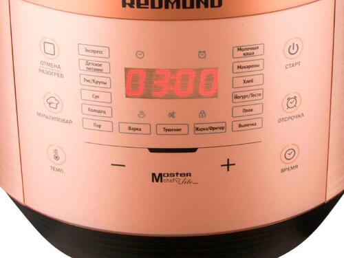 Купить Мультиварка Redmond RMC-450 бронзовый  9909010. Характеристики, отзывы и цены в Донецке