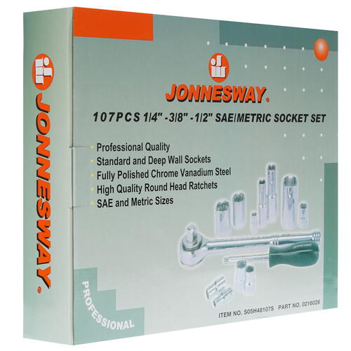 Купить Набор инструментов Jonnesway S05H48107S  1118740. Характеристики, отзывы и цены в Донецке