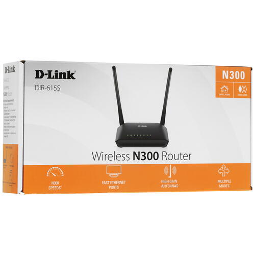 Купить Wi-Fi роутер D-Link DIR-615S/RU/B1A  4884836. Характеристики, отзывы и цены в Донецке