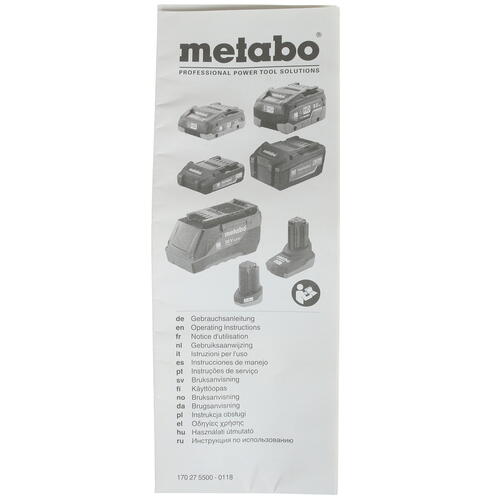 Купить Аккумулятор Metabo 10.8V/2.0Ah  1150740. Характеристики, отзывы и цены в Донецке