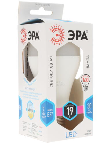 Купить Лампа светодиодная ЭРА LED smd A65-19w-840-E27  1184427. Характеристики, отзывы и цены в Донецке