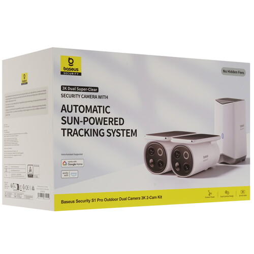 Купить IP-камера Baseus Security S1 Pro 2-Cam Kit  5616148. Характеристики, отзывы и цены в Донецке