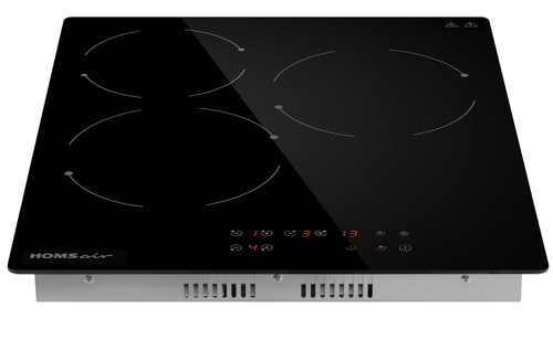 Купить Электрическая варочная поверхность HOMSair HVC43BK  9984045. Характеристики, отзывы и цены в Донецке