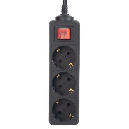 Купить Удлинитель Perfeo POWERMATE PF-PM-3/1.8-B черный  9172323. Характеристики, отзывы и цены в Донецке